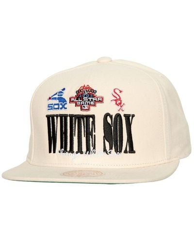 Men's Mitchell & Ness Cream Atlanta Braves Reframe Retro Snapback Hat