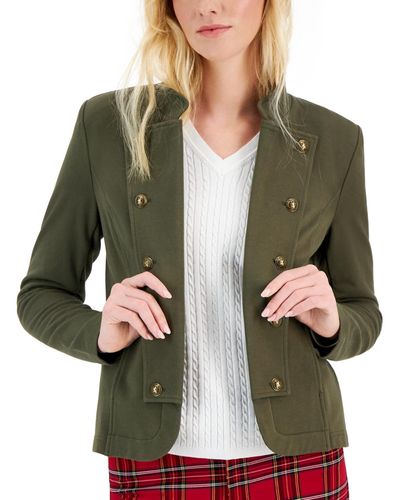 Tommy Hilfiger Military Band Jacket - Green