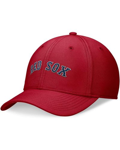 Nike Boston Sox Evergreen Performance Flex Hat - Red