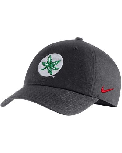 Nike Ohio State Buckeyes Heritage86 Logo Adjustable Hat - Blue