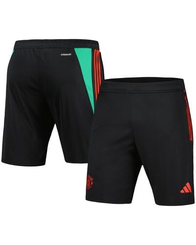 adidas Manchester United 2023/24 Training Aeroready Shorts - Black