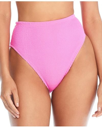 Bleu Rod Beattie High-waist Bikini Bottoms - Purple