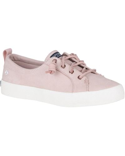 Sperry Top-Sider Crest Vibe Leather Sneakers - Pink