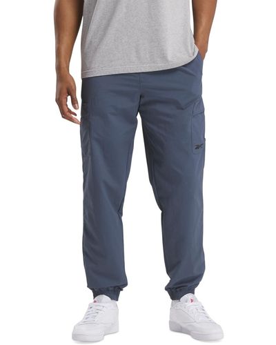 Reebok Regular-fit Uniform Cargo Pants - Blue