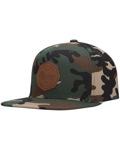 Hurley Tahoe Snapback Hat - Green