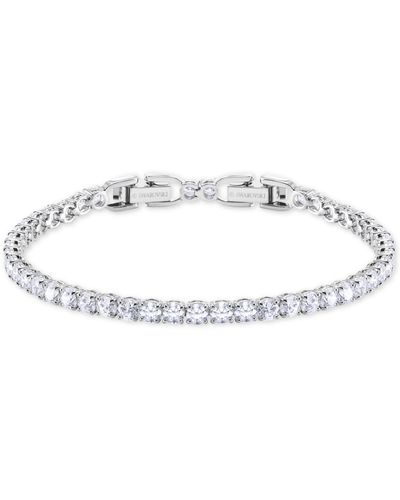 Swarovski Crystal Tennis Bracelet - White