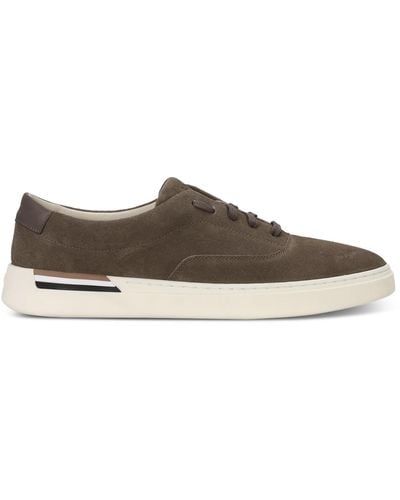 BOSS By Hugo Clint Tennis Lace-up Sneakers - Brown