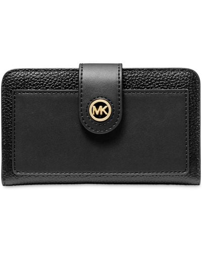 Michael Kors Michael Leather Wallet in Pink Lyst