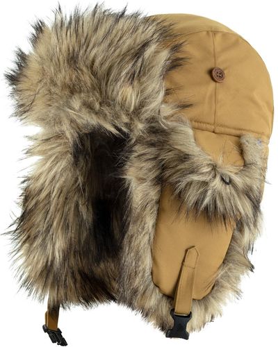Fjallraven Nordic Heater Faux-fur-trim Hat - Black