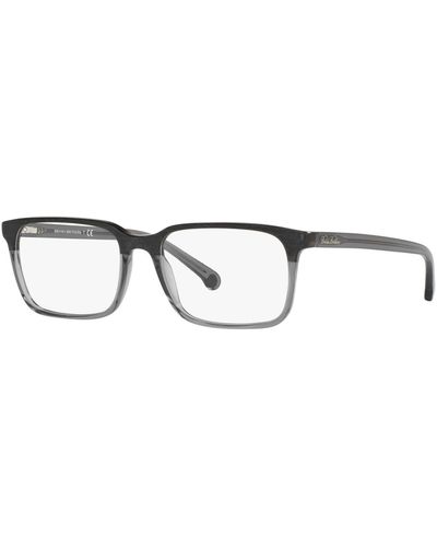 Brooks Brothers Bb2033 Rectangle Eyeglasses - Gray