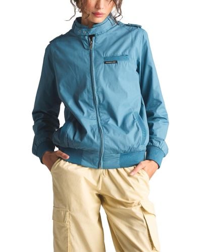 Members Only Classic Iconic Racer Jacket (slim Fit) - Natural