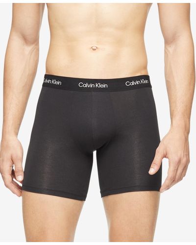 Calvin Klein Eco Pure Modal 3-pack Boxer Brief Nb3188 Black