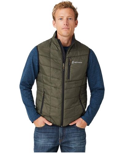 Free Country Freecycle Stimson Puffer Vest - Blue