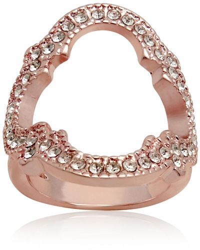 T Tahari Moroccan Metals Ring - Pink