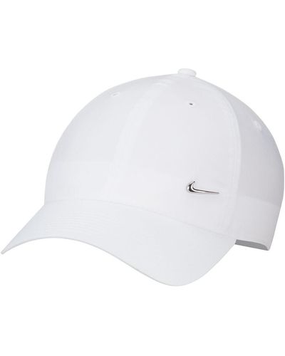 Nike And Lifestyle Club Adjustable Performance Hat - White