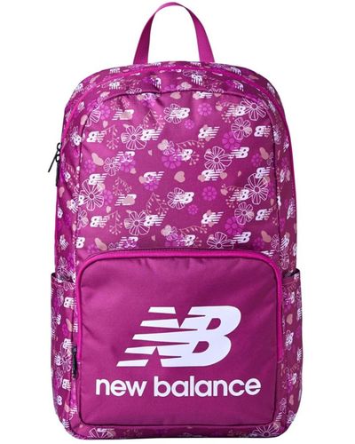 New Balance Kids Printed Backpack - Pink