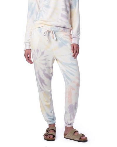 Alternative Apparel Washed Terry Classic Sweatpants - White