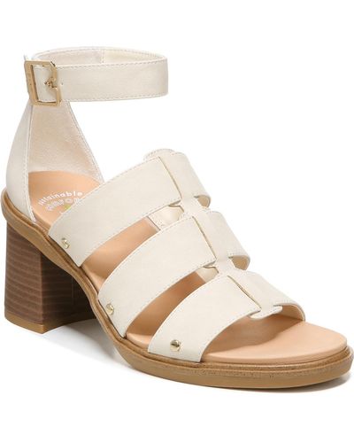 Dr. Scholls Eleanor Ankle Strap Sandals - White