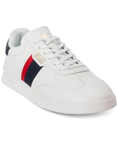 Polo Ralph Lauren Heritage Aera Lace-up Sneakers - White