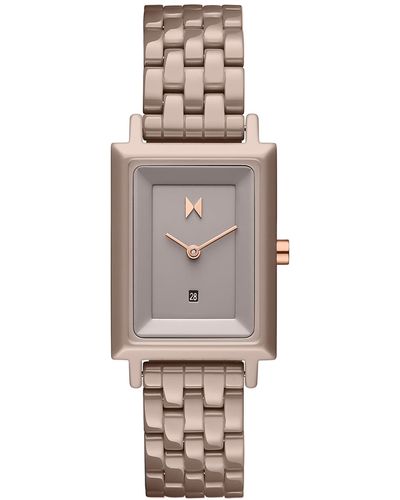 MVMT Signature Square Ceramic Bracelet Watch 26mm - Gray