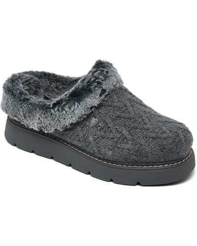 Skechers Bobs From Keepsakes Lite Casual Comfort Slippers From Finish Line - Gray