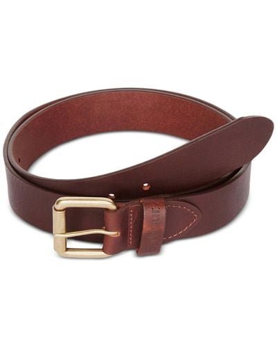 Barbour Allanton Leather Belt - Brown