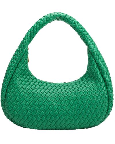 Melie Bianco Lorelai Shoulder Bag - Green