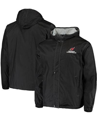Dunbrooke Arizona Cardinals Logo Legacy Stadium Full-zip Jacket - Black