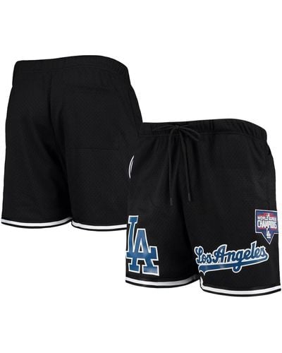 Pro Standard Los Angeles Dodgers 2020 World Series Mesh Shorts - Black