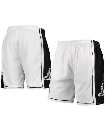 Mitchell & Ness Los Angeles Lakers Hardwood Classics Out Swingman Shorts - White