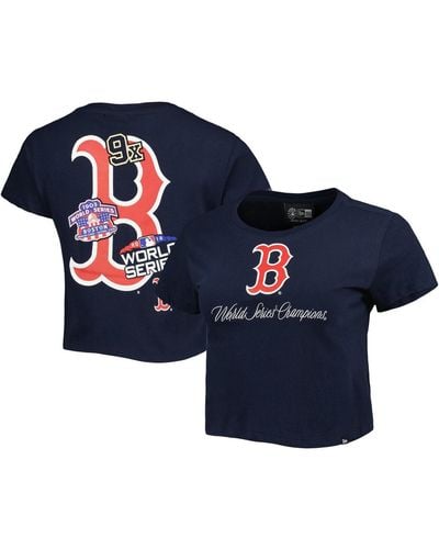 KTZ Boston Red Sox Historic Champs T-shirt - Blue