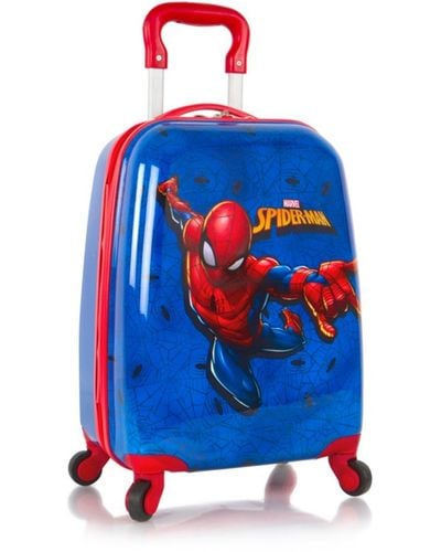 Heys Kids 18" Spiderman Carry-on Spinner luggage - Blue