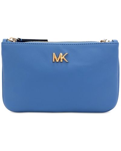 Michael Kors Michael Reversible Leather Belt Bag - Blue