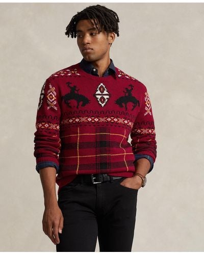 Polo Ralph Lauren Western-inspired Fair Isle Sweater