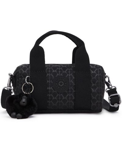 Kipling Bina Mini Nylon Crossbody Handbag - Black