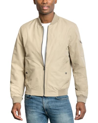 Michael Kors Bomber Jacket, Created For Macy's - Natural