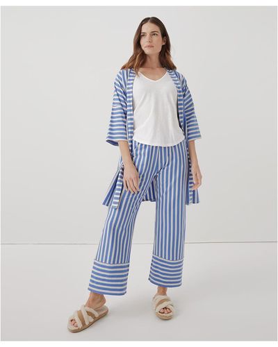Pact Staycation Sleep Pant - Blue