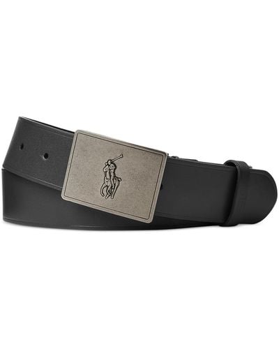 Polo Ralph Lauren Leather Belt - Black