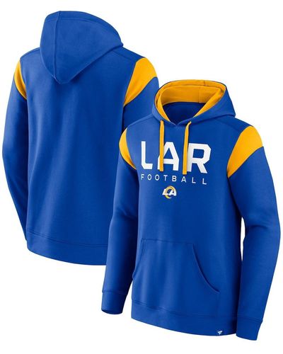 Fanatics Los Angeles Rams Call The Shot Pullover Hoodie - Blue