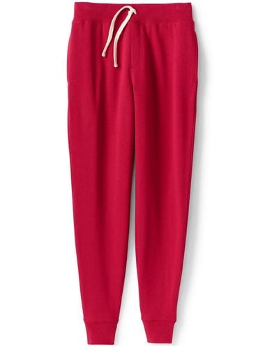 Lands' End School Uniform jogger Sweatpants - Red