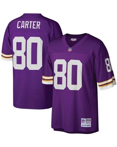 Mitchell & Ness Cris Carter Minnesota Vikings Legacy Replica Jersey - Purple