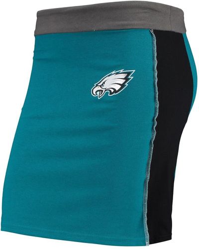 Refried Apparel Philadelphia Eagles Short Skirt - Blue