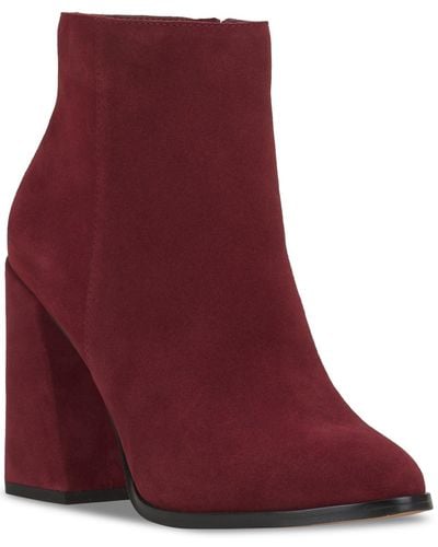 Jessica Simpson Burdete Pointed-toe Dress Booties - Red