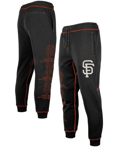 KTZ San Francisco Giants Team Split jogger Pants - Black