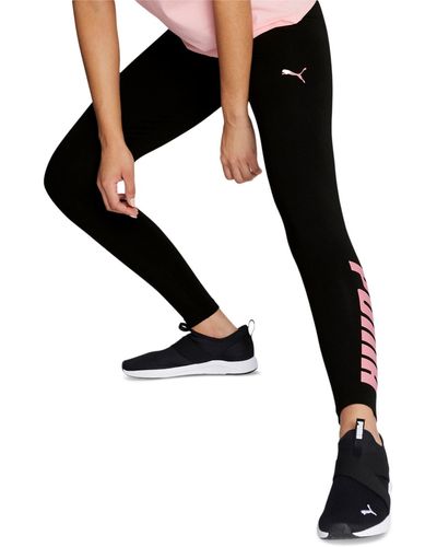 PUMA Athletic Graphic Full-length leggings - Black