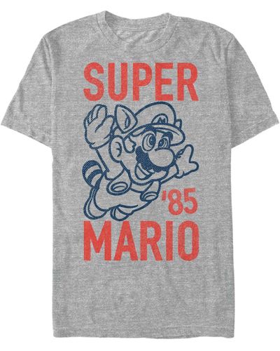 Fifth Sun Nintendo Super Mario Flying Raccoon Mario Short Sleeve T-shirt - Multicolor