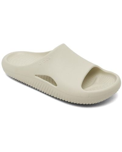 Crocs™ Mellow Recovery Slide Sandals From Finish Line - White