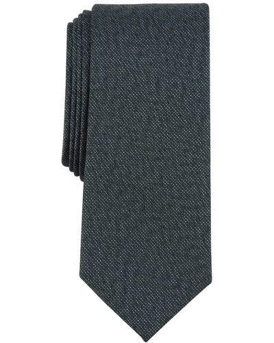 BarIII Cobbled Solid Tie - Green