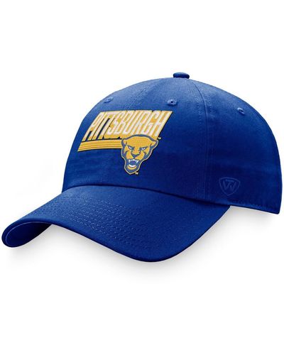 Top Of The World Pitt Panthers Slice Adjustable Hat - Blue