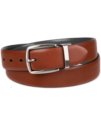 Tommy Bahama Two-in-one Reversible Dress Casual Belt - Brown
